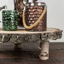 Baumscheibentisch | Birke | Höhe 6 cm | ø 15-20 cm