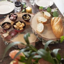 Baumscheibentisch | Birke | Höhe 10 cm | ø 25-30 cm