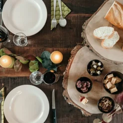 Baumscheibentisch | Birke | Höhe 10 cm | ø 25-30 cm