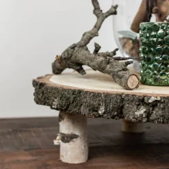 Baumscheibentisch | Birke | Höhe 15 cm | ø 35-40 cm