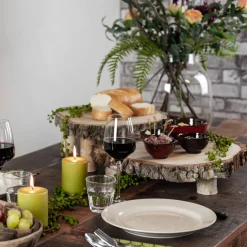 Baumscheibentisch | Birke | Höhe 15 cm | ø 35-40 cm