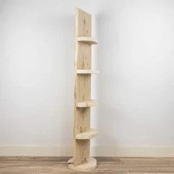 Baumstamm Standregal York | Eichenholz geschliffen | 150cm