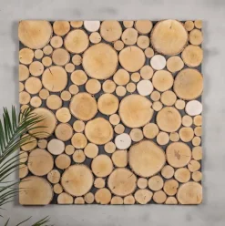 Baumstamm Wanddekoration | Stig | ab 80x80cm