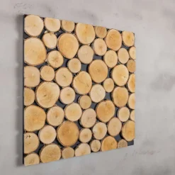 Baumstamm Wanddekoration | Ake | 60x60cm