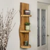 Baumstamm Wandregal Chester | Oak | 100cm