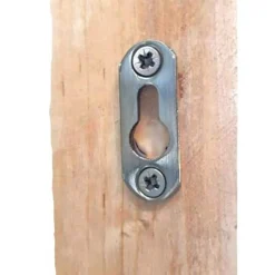 Baumstamm Wandregal Yale | Eichenholz mit Rinde | 100cm