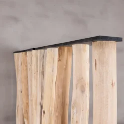 Baumstamm-Raumteiler Esper | Mit schwarzem Fuß | H165cm