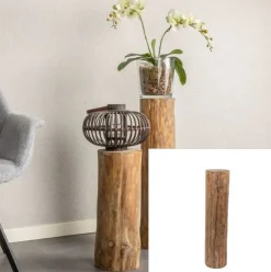 Baumstammsockel | Oak | H70cm | ø15-20cm