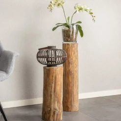 Baumstammsockel | Oak | H70cm | ø15-20cm