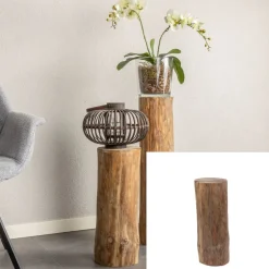 Baumstammsockel | Oak | H50cm | ø15-20cm