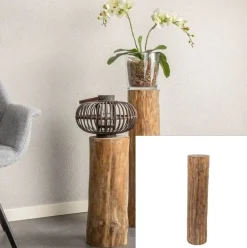 Baumstammsockel | Oak | H70cm | ø20-25cm