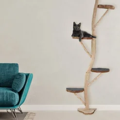 Baumstamm-Wandkratzbaum | Cleo | 200x80cm