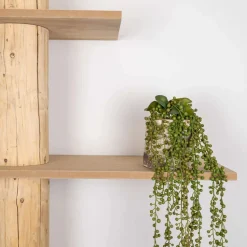 Baumstamm-Wandregal Einar | 250 cm