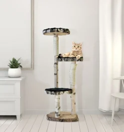 Birken-Kratzbaum | Minoes | 125x35cm