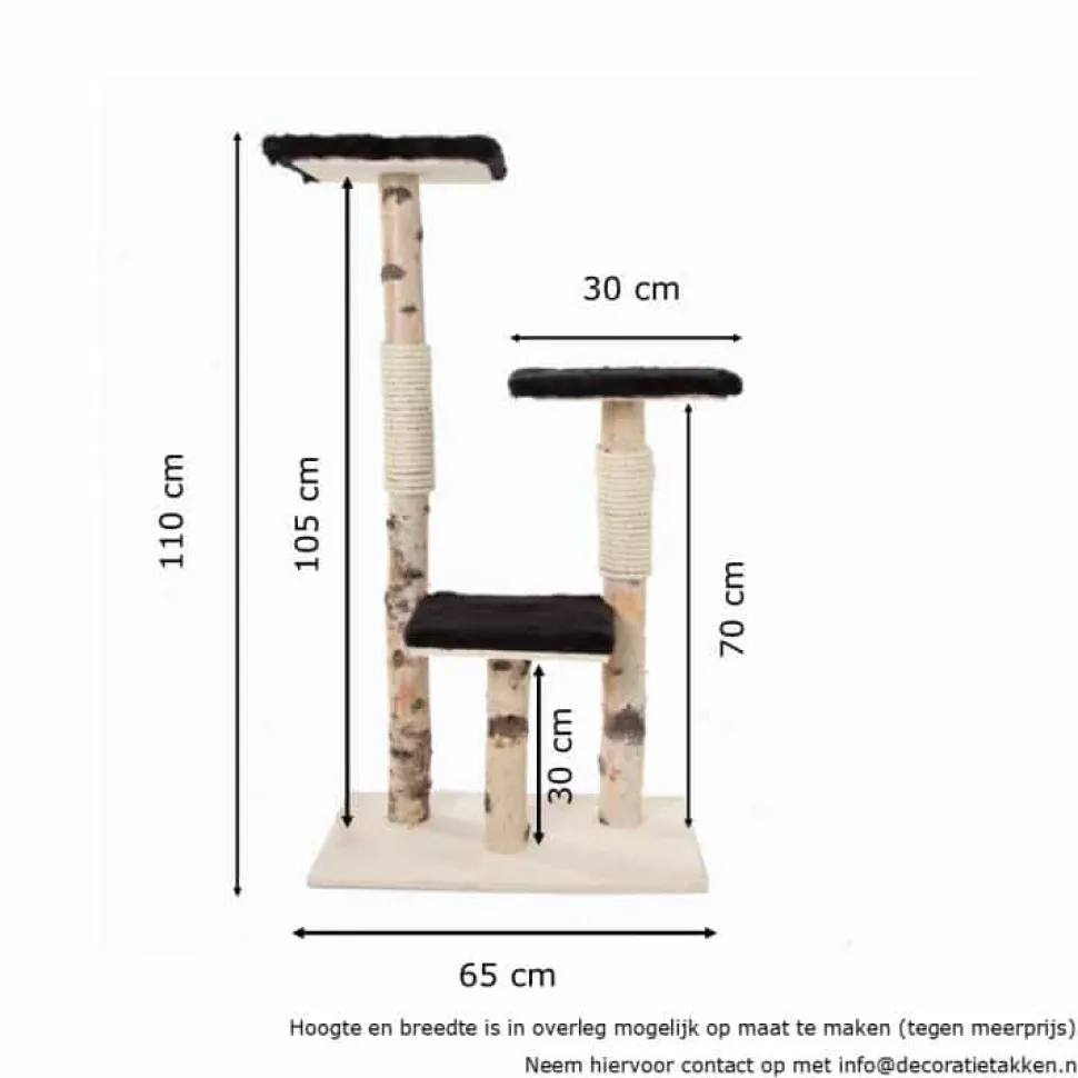 Birken-Kratzbaum | Rocco | 110x65cm