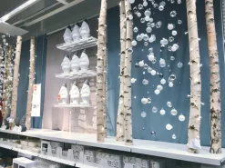 Birkenstamm mit Stellfuß | Länge ab 200 cm