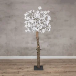 Blütenbaum Gaia mit Topf | Weiß | 200 cm