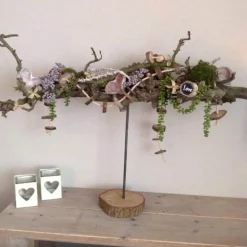 Blumensteckramen mit Standfuß – 24x50cm