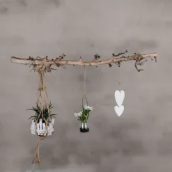 Deko-Ast | Birne | Sandgestrahlt | 80 cm