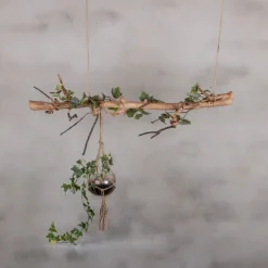 Deko-Ast | Birne | Sandgestrahlt | 80 cm