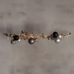 Deko-Ast | Birne | Sandgestrahlt | 80 cm