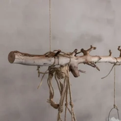 Deko-Ast | Birne | Sandgestrahlt | 80 cm