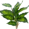 Dieffenbachia-Kunstzweig | Grün | 40 cm