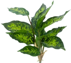 Dieffenbachia-Kunstzweig | Grün | 40 cm