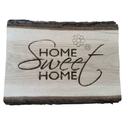 Eichenbohle – Personalisiertes Symbol/Text – 40cm