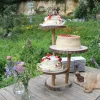 Etagere als Tortenständer | 3-stöckig | 70 cm