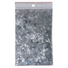 Glitter in Silber grobkörnig