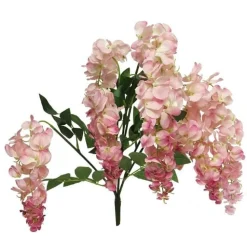 Glyzinie künstlich | Rosa | 75cm