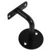 Handlaufhalter | Schwarz | mit Schraublöchern