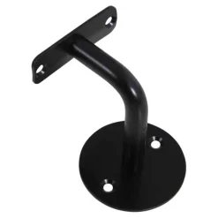 Handlaufhalter | Schwarz | mit Schraublöchern