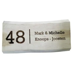 Holzplanke – Personalisiertes Symbol/Text – 40cm