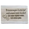 Holzplanke –Personalisiertes Symbol/Text – 25cm