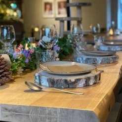 Holzscheibe | Glatt geschliffen | 35cm