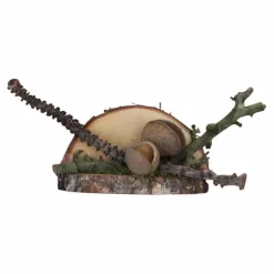 Holzscheibe | Halb | 30-35cm