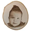 Holzscheibe – Personalisiertes Foto/Text – 20/25cm