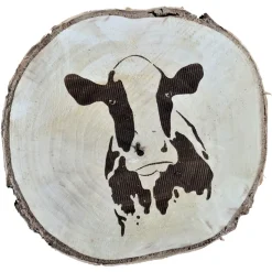 Holzscheibe – Personalisiertes Foto/Text – 20/25cm