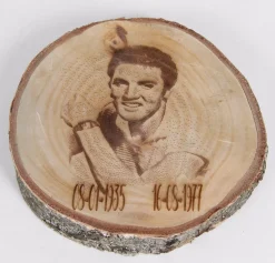 Holzscheibe – Personalisiertes Foto/Text – 20/25cm