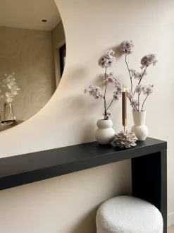 Kirschblütenzweig künstlich | Grau-Lila | 85cm