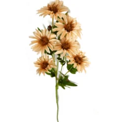 Künstliche Sonnenblume | Lachs | 80cm