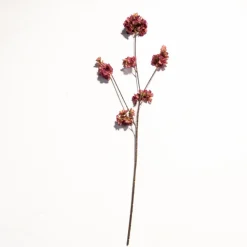 Künstlicher Apfelblütenzweig | Aubergine | 80cm