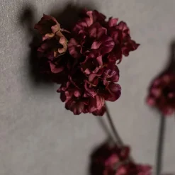 Künstlicher Apfelblütenzweig | Aubergine | 80cm