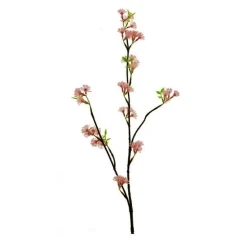 Künstlicher Blütenzweig | Lachsrosa | 80cm