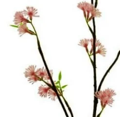 Künstlicher Blütenzweig | Lachsrosa | 80cm