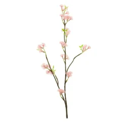 Künstlicher Blütenzweig | Rosa | 80cm