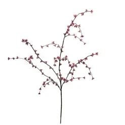 Künstlicher Pflaumenblütenzweig | Lila | 90cm