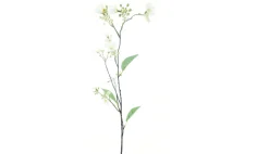 Künstlicher Zweig mit kleinen Gipsblumen | Weiß | 85cm